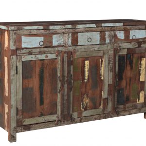 dressoir van recyceld teakwood