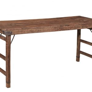 teakhouten tafel – klaptafel