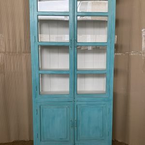21A5 Indian blue vitrinekast