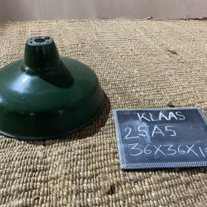 25A5 emaille lamp groot
